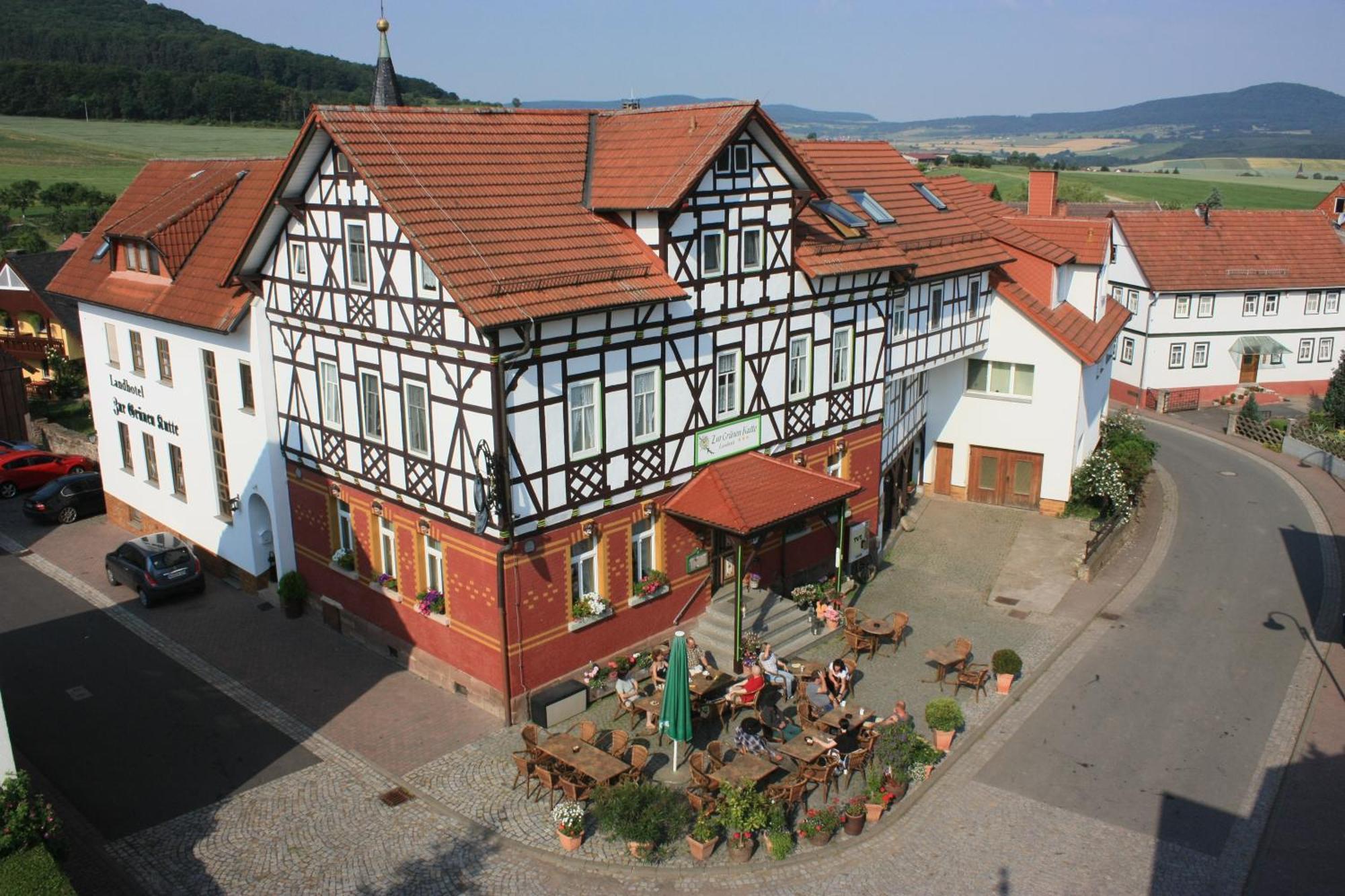 Landhotel Zur Gruenen Kutte Bernshausen Extérieur photo
