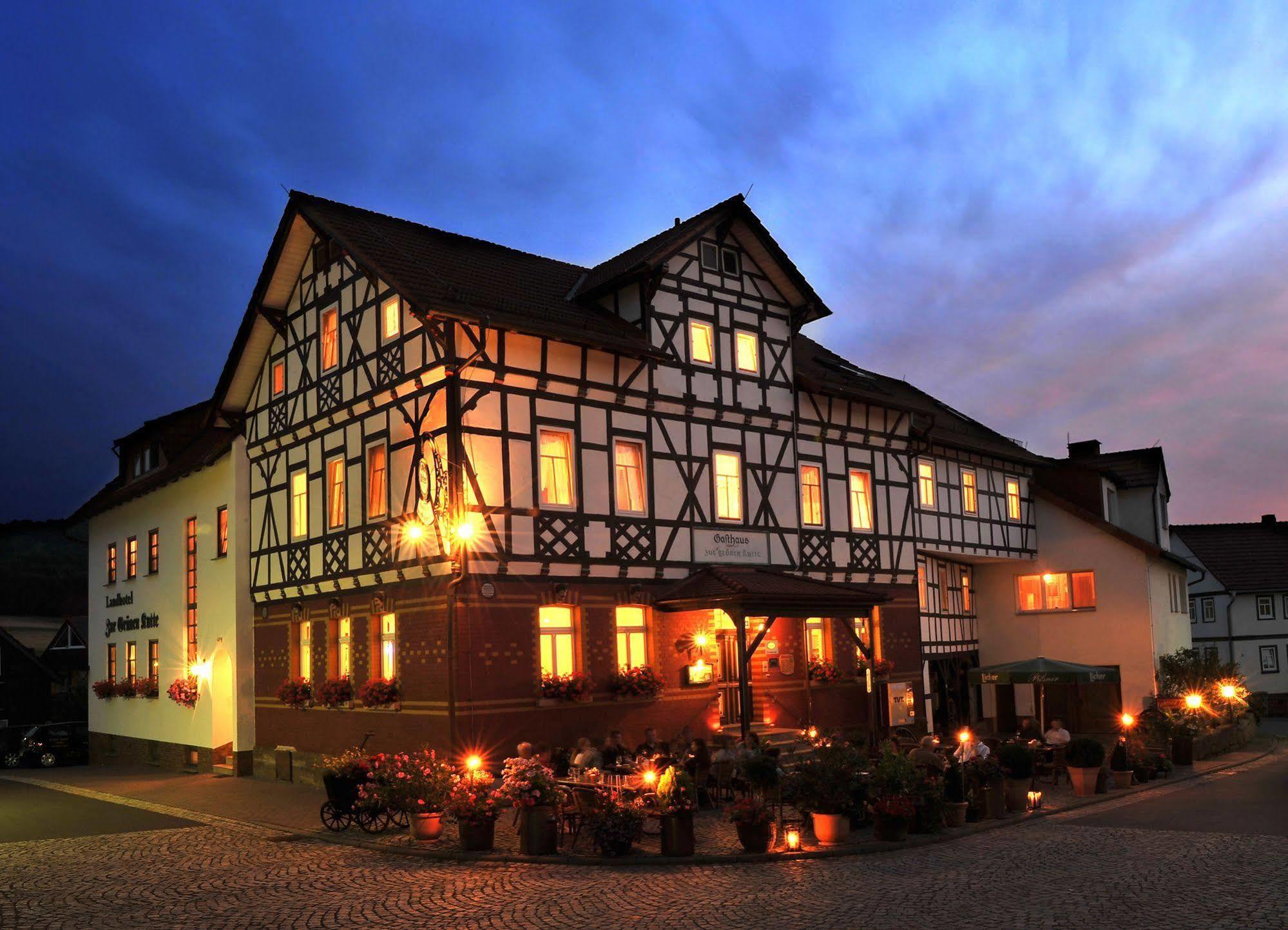 Landhotel Zur Gruenen Kutte Bernshausen Extérieur photo
